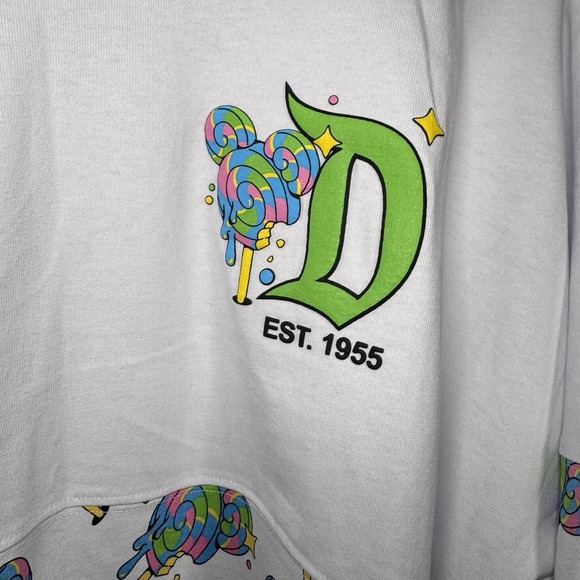 NWT!! Disneyland Resort Spirit Jersey Lollipop Candy Color Logo Unisex | Size XL - Picture 3 of 7